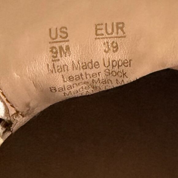 Sam Edelman Taelor Chain Lug Sole Patent Leather Wheat Platform Loafers - Picture 9 of 9